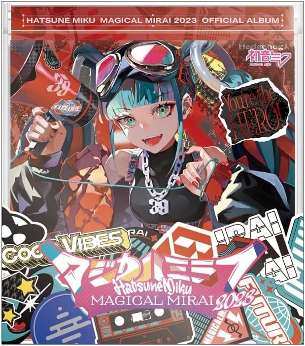 Hatsune Miku Magical Mirai 2023 OFFICIAL ALBUM CD Japan NEW