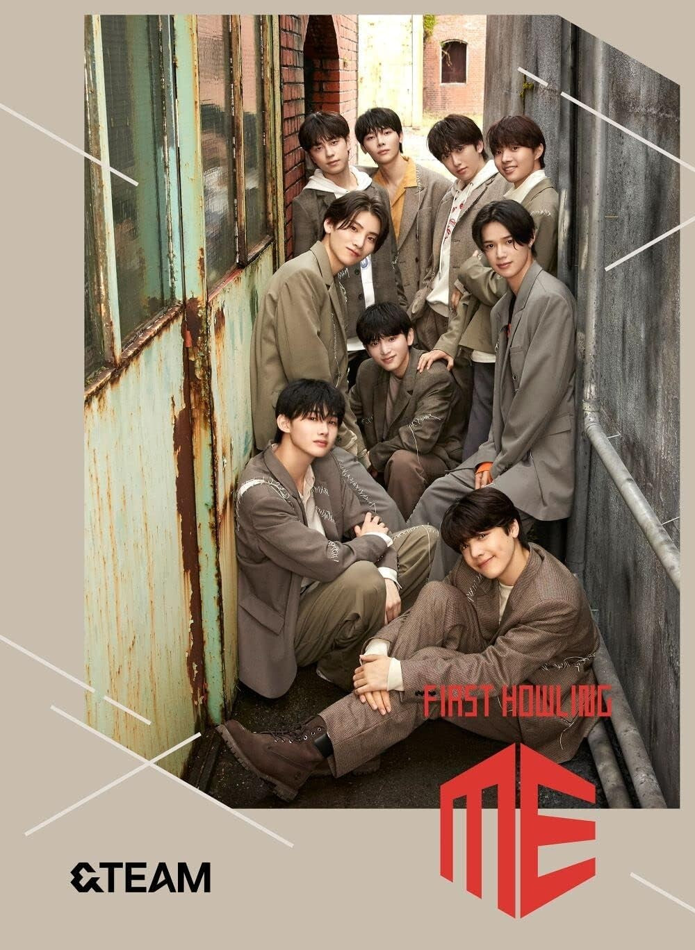&TEAM First Howling : ME First Limited Edition Type A CD Photo Book Card New