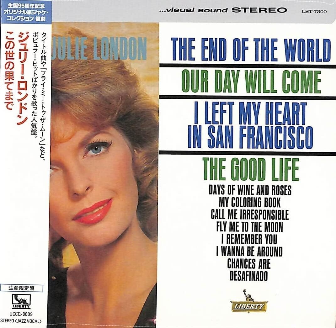 New JULIE LONDON THE END OF THE WORLD JAPAN MINI LP CD