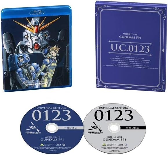 Universal Century Gundam Blu-ray Library Mobile Suit Gundam F91 new