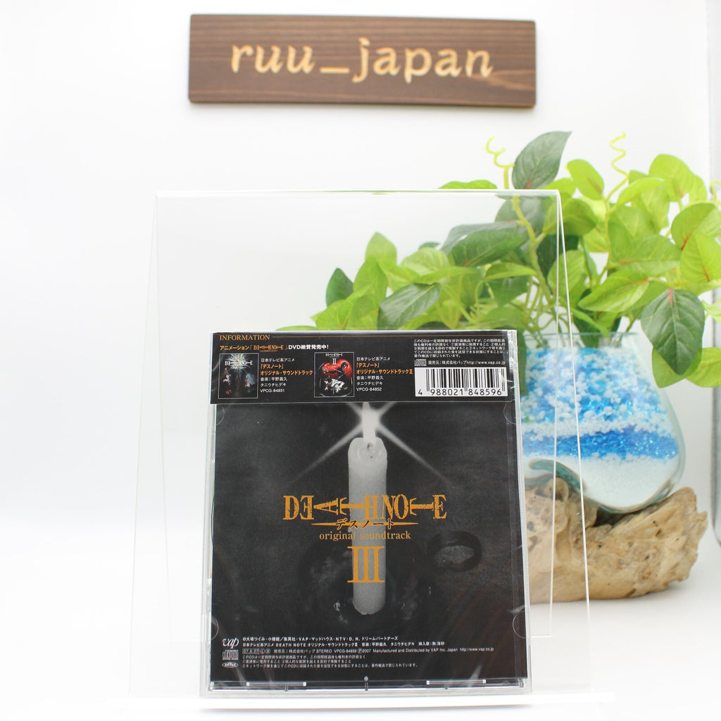 DEATH NOTE Original Soundtrack III  OST CD Japan New