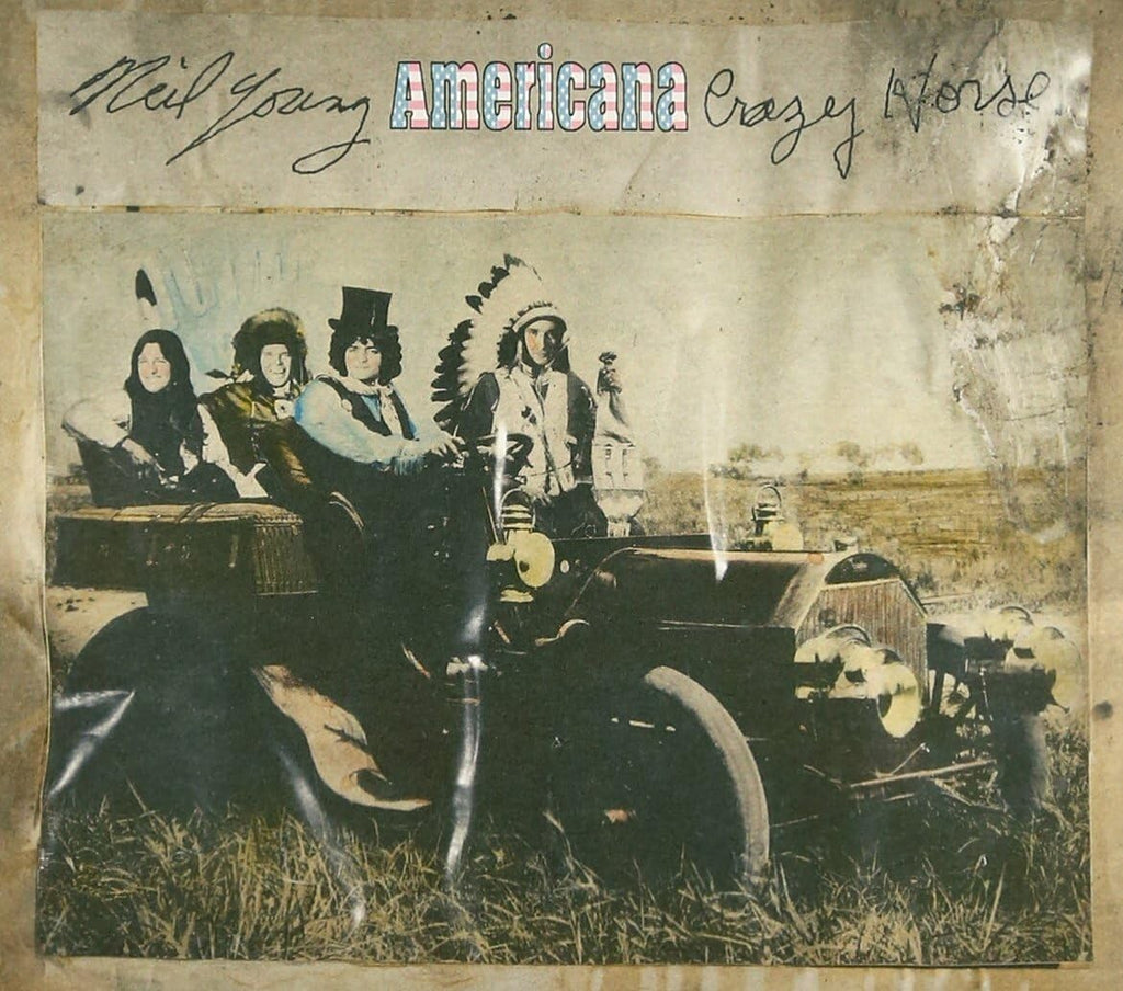 New NEIL YOUNG & CRAZY HORSE-AMERICANA-JAPAN CD Paper Sleeve w/Obi