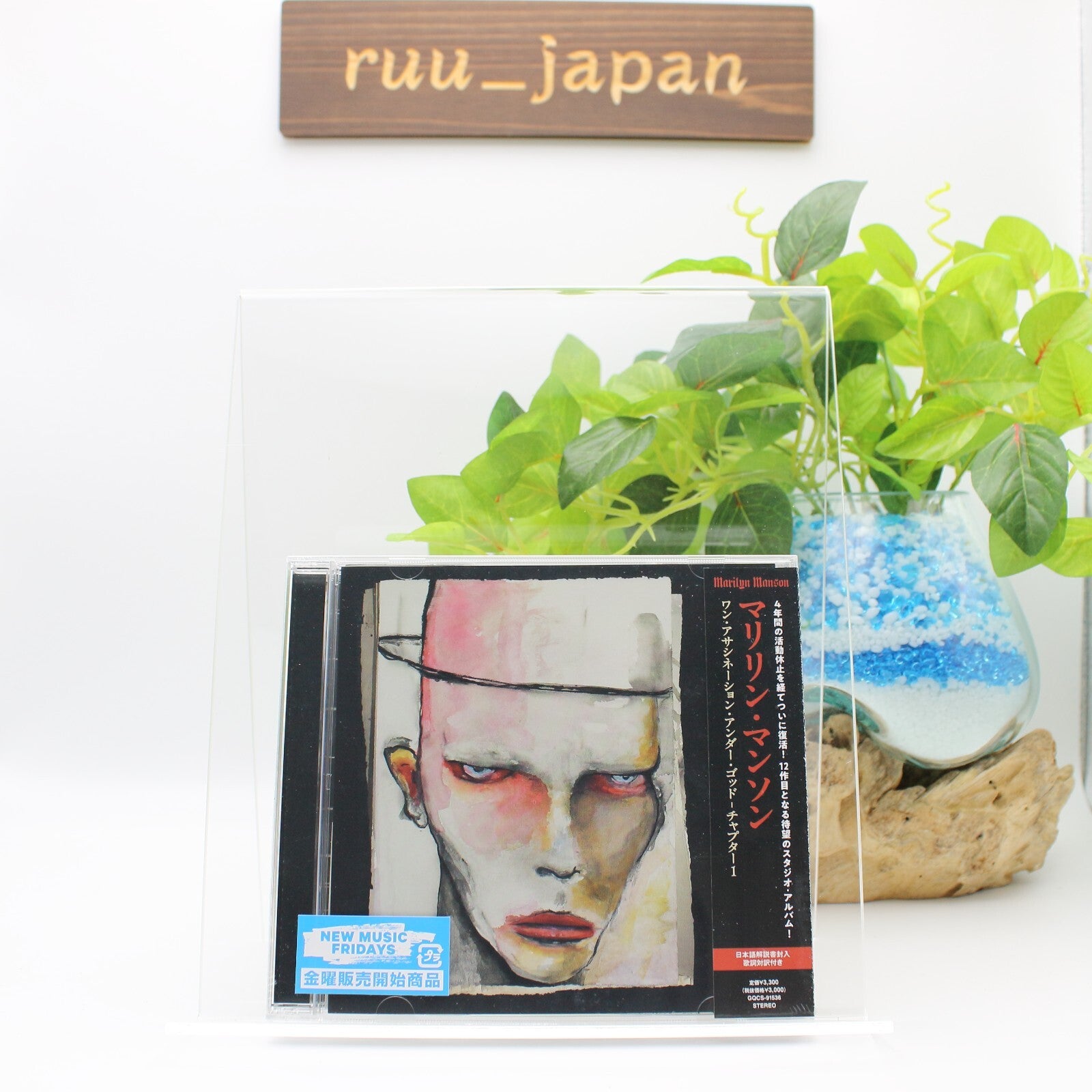 New MARILYN MANSON ONE ASSASSINATION UNDER GOD CHAPTER 1  2024 JAPAN CD
