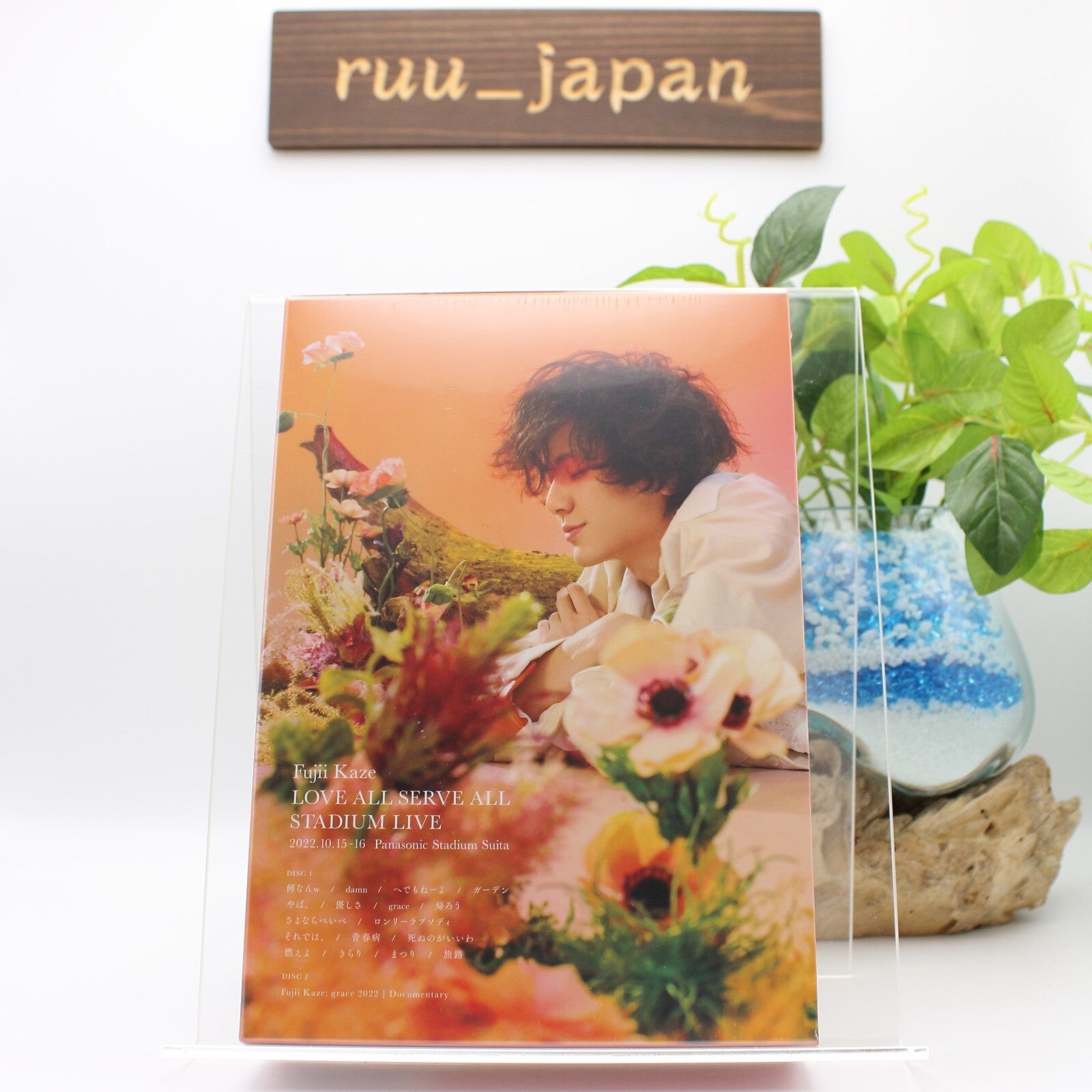 Fujii Kaze LOVE ALL SERVE ALL STADIUM LIVE Blu-ray with English Subtitles new