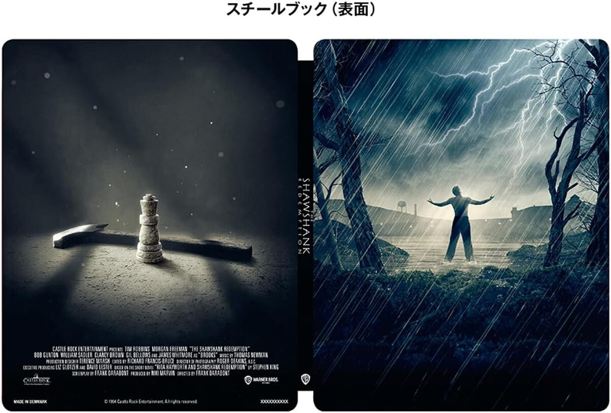 New The Shawshank Redemption Steelbook 4K+2D The Film Vault collection [JAPAN]