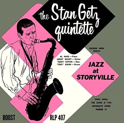 Stan Getz Jazz Saxophone LIVE CD Jazz At Storyville 1951 Japan OBI NEW