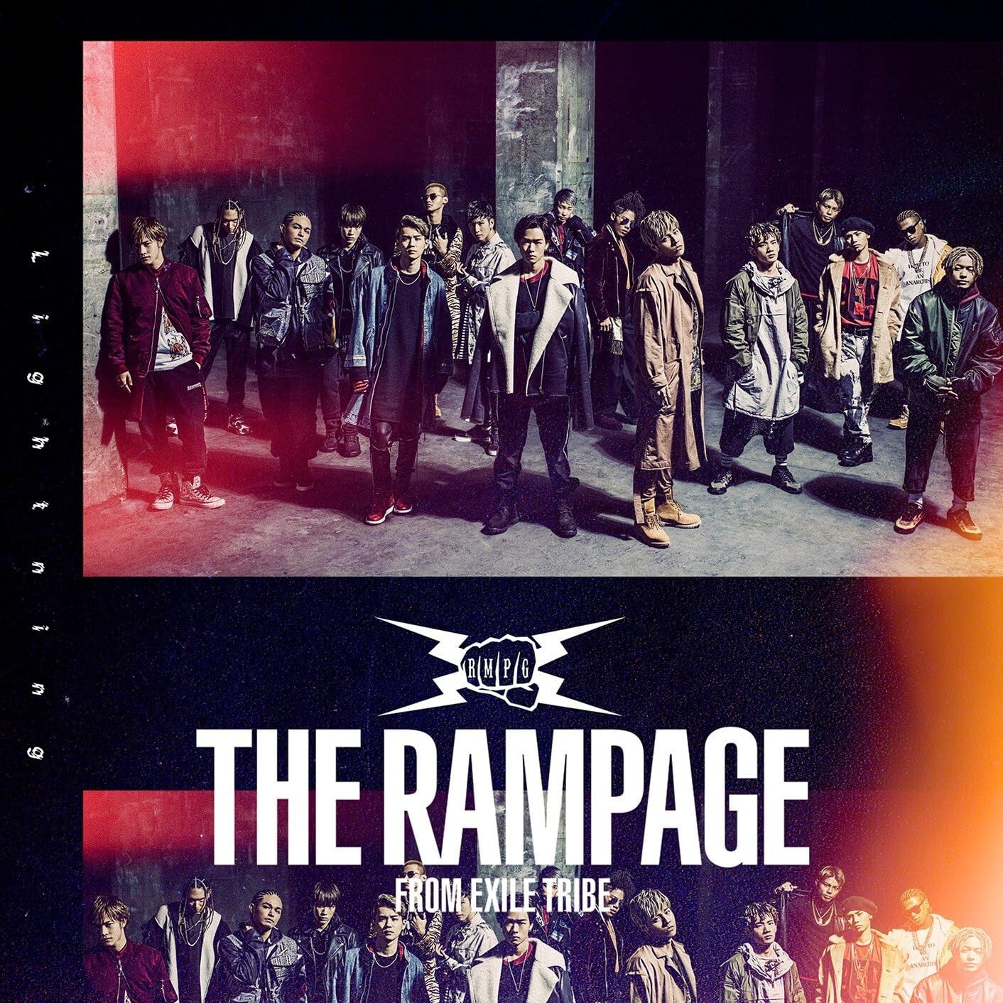 THE RAMPAGE from EXILE TRIBE Lightning CD with DVD New