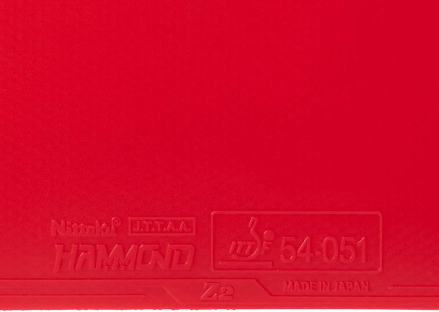 Nittaku Hammond Z2 Table Tennis Rubber ITTF (International Table Tennis NEW