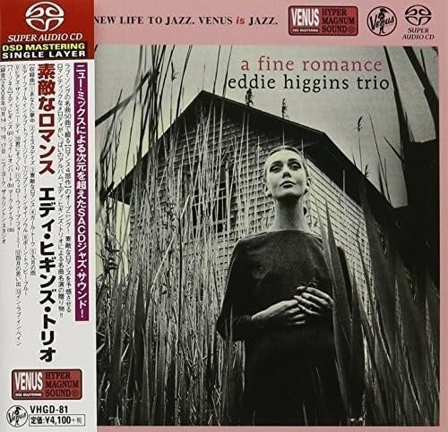 New Eddie Higgins Trio CD(SACD) A Fine Romance Paper Sleeve Japan OBI