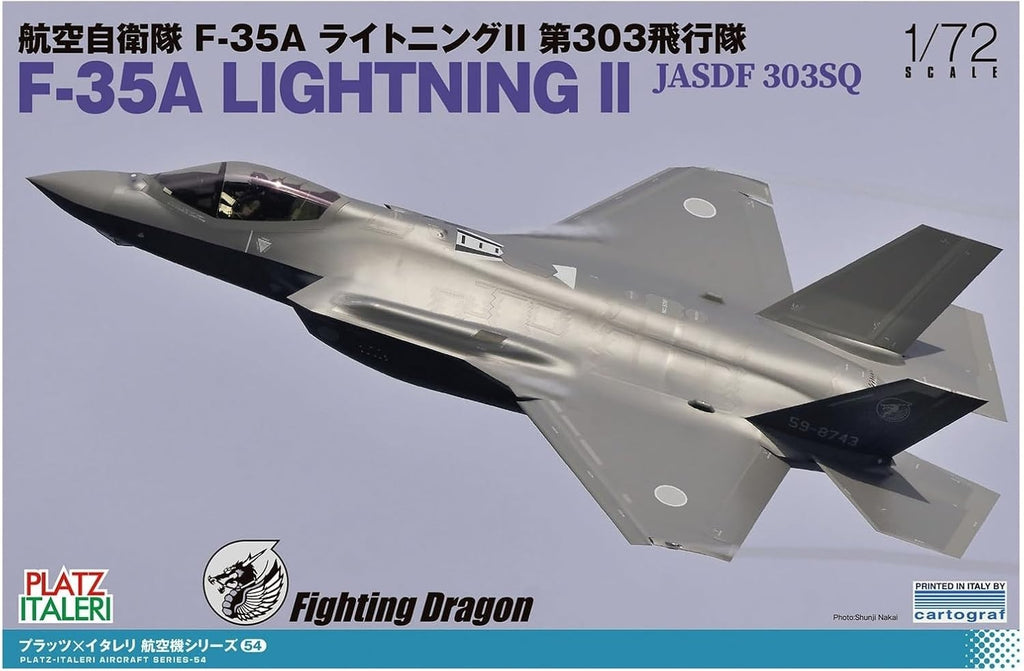 Platz 1/72 Air Self-Defense Force F-35A Lightning II 303rd Squadron Plastic NEW
