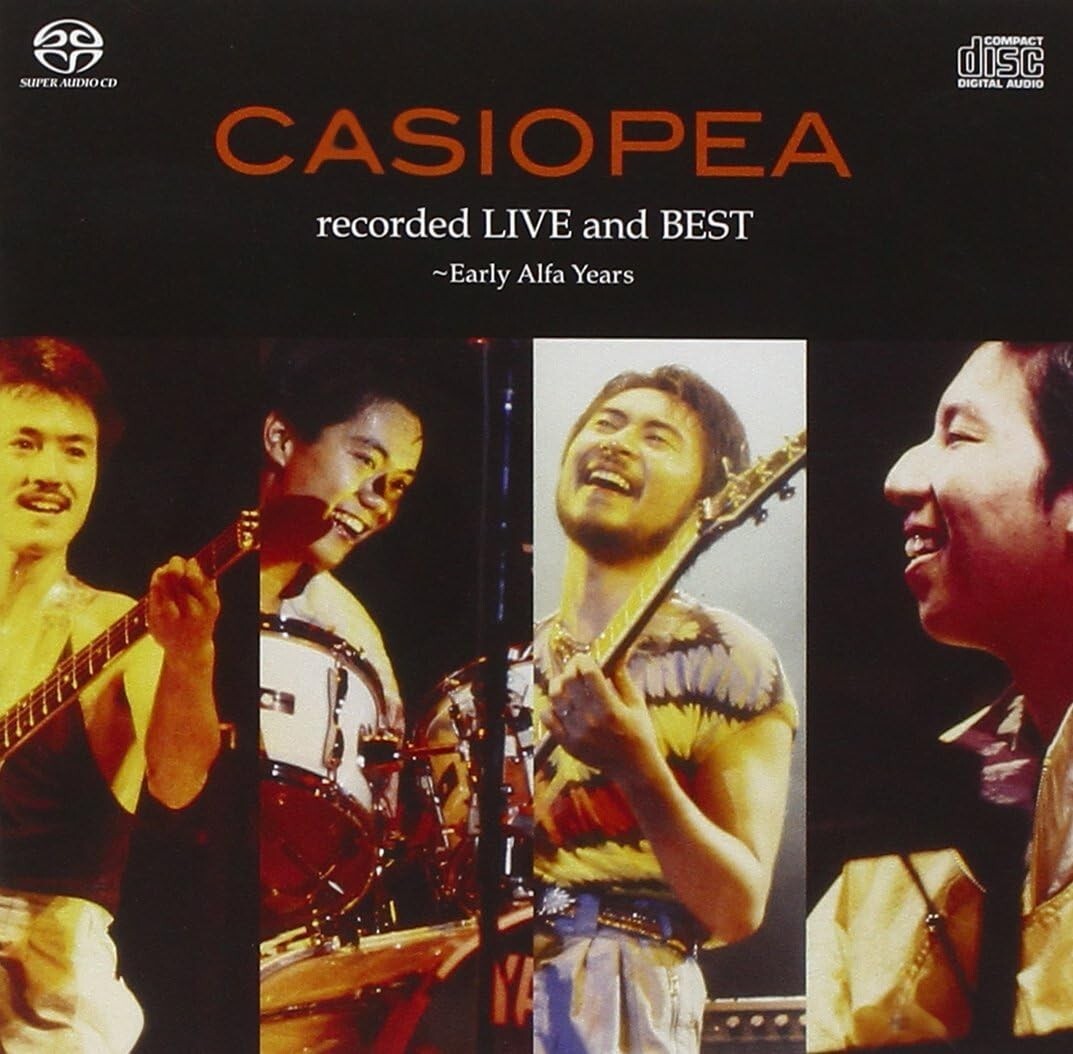 CASIOPEA -RECORDED LIVE AND BEST -EARLY ALFA YEARS- JAPAN SACD HYBRID NEW