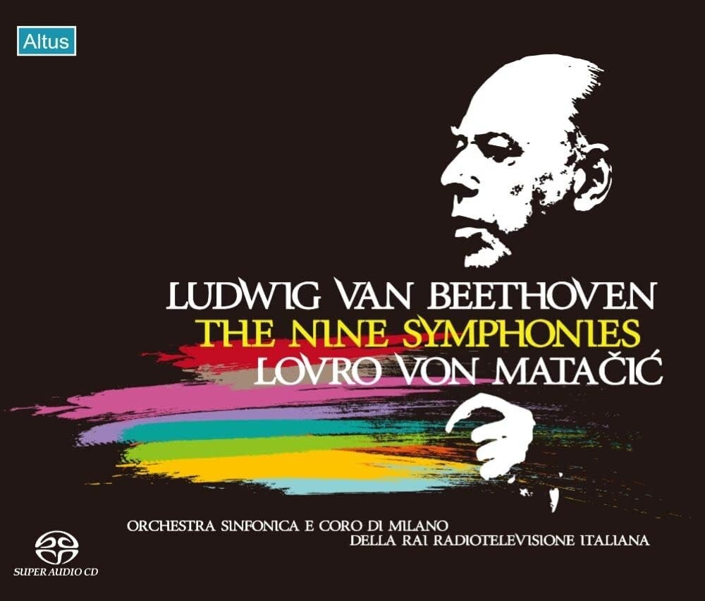 New Lovro von Matacic Beethoven The Nine Symphonies 2 SACD Single Layer Altus