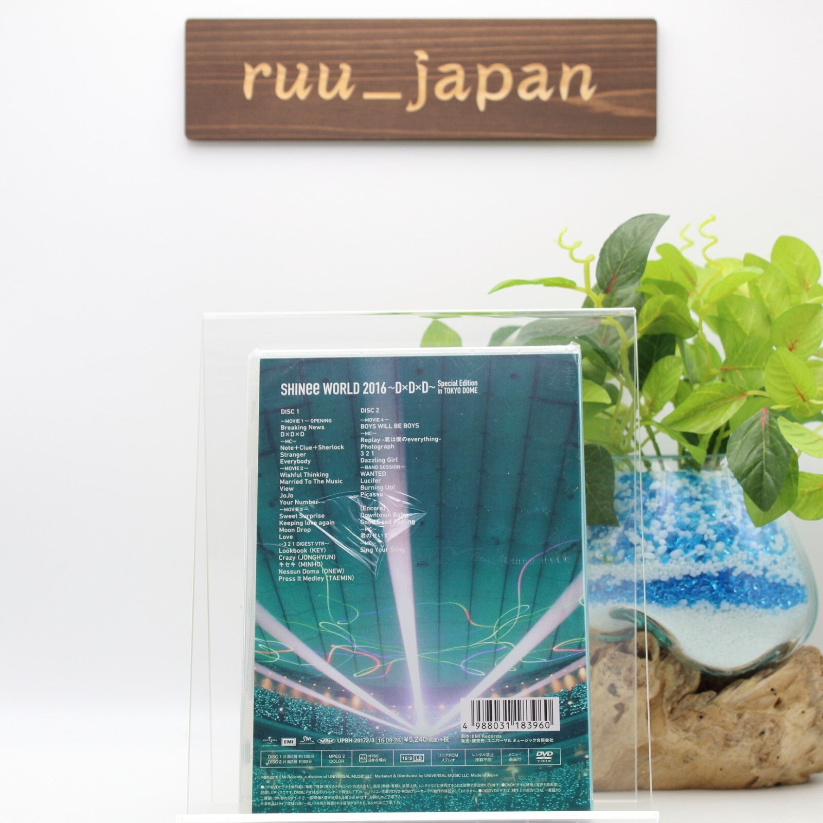SHINee WORLD 2016~D×D×D Special Edition in TOKYO DOME DVD JAPAN New