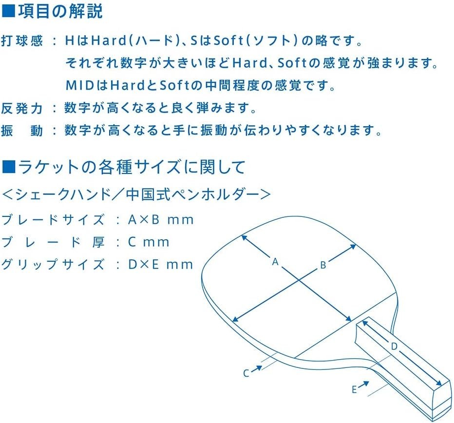 VICTAS Table Tennis Racket HINO-CARBON Hino Carbon Japanese-style pen holder New