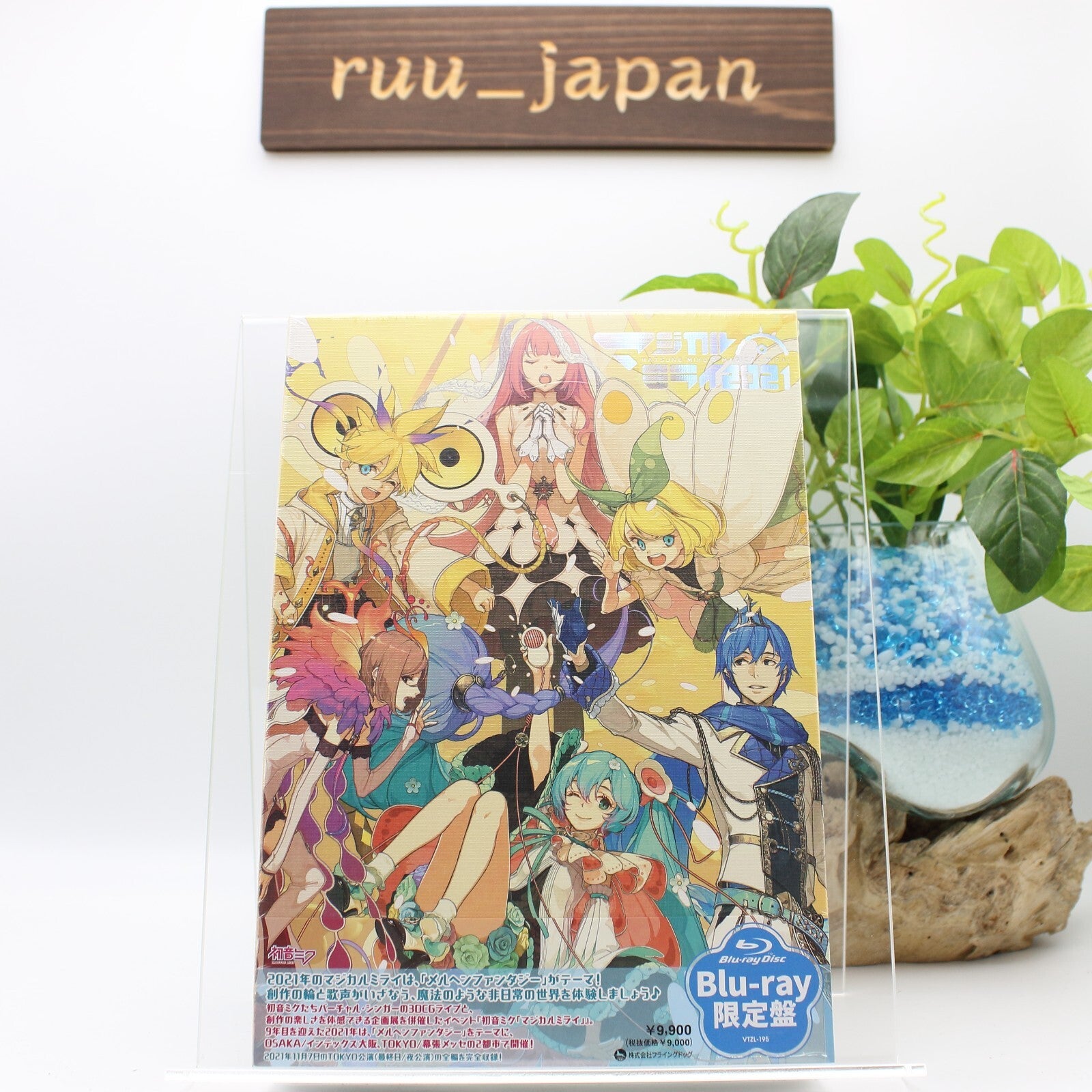 Hatsune Miku Magical Mirai 2021 First Limited Edition 2 Blu-ray Book Japan New