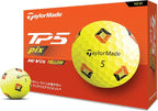 Taylor Made TMJ24 TP5 PIX YLW JPN 12 pieces TiPy Five Yellow Golf Ball 2024 NEW