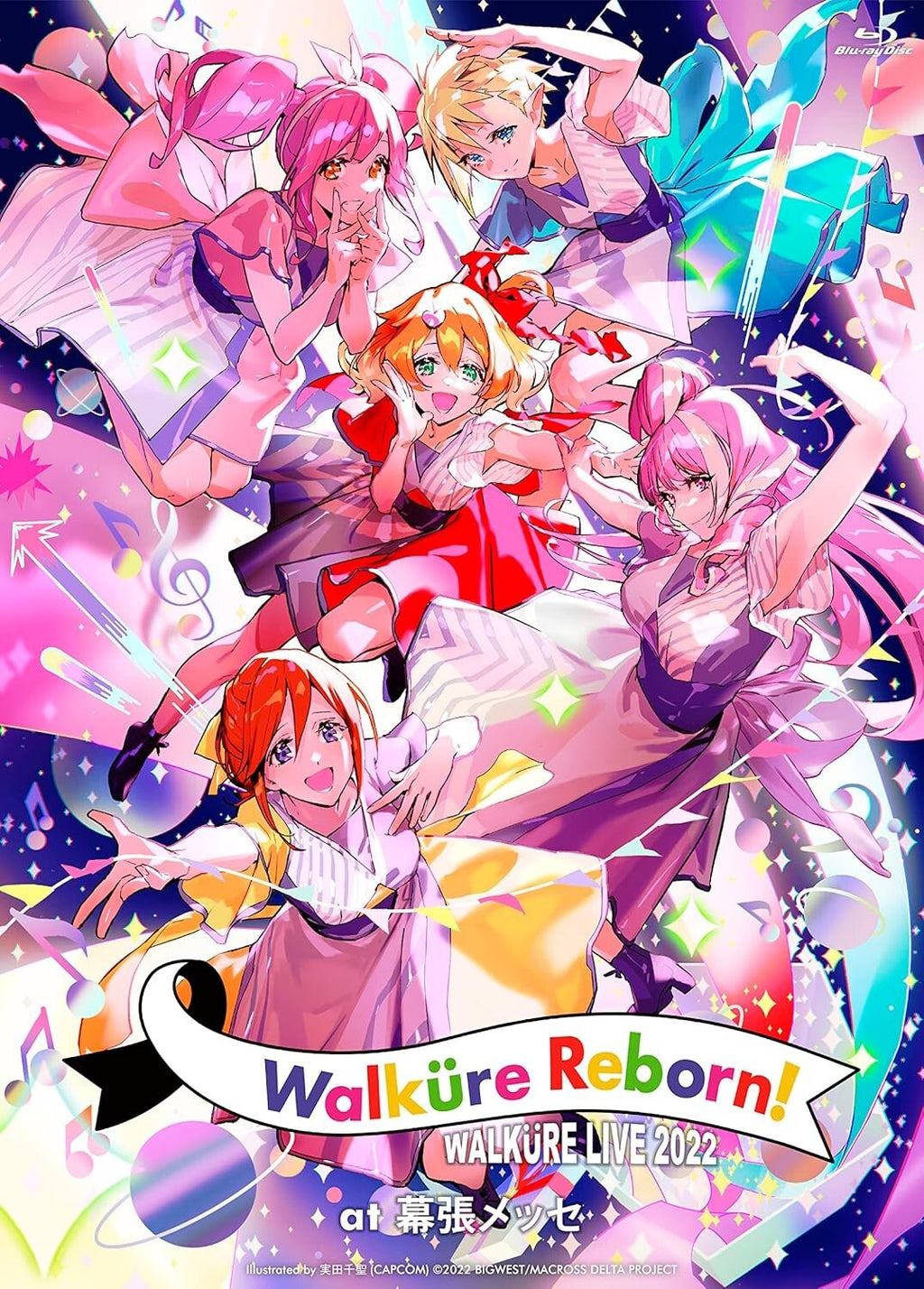 Macross Delta Walkure LIVE 2022 Walkure Reborn at Makuhari Messe Blu-ray New