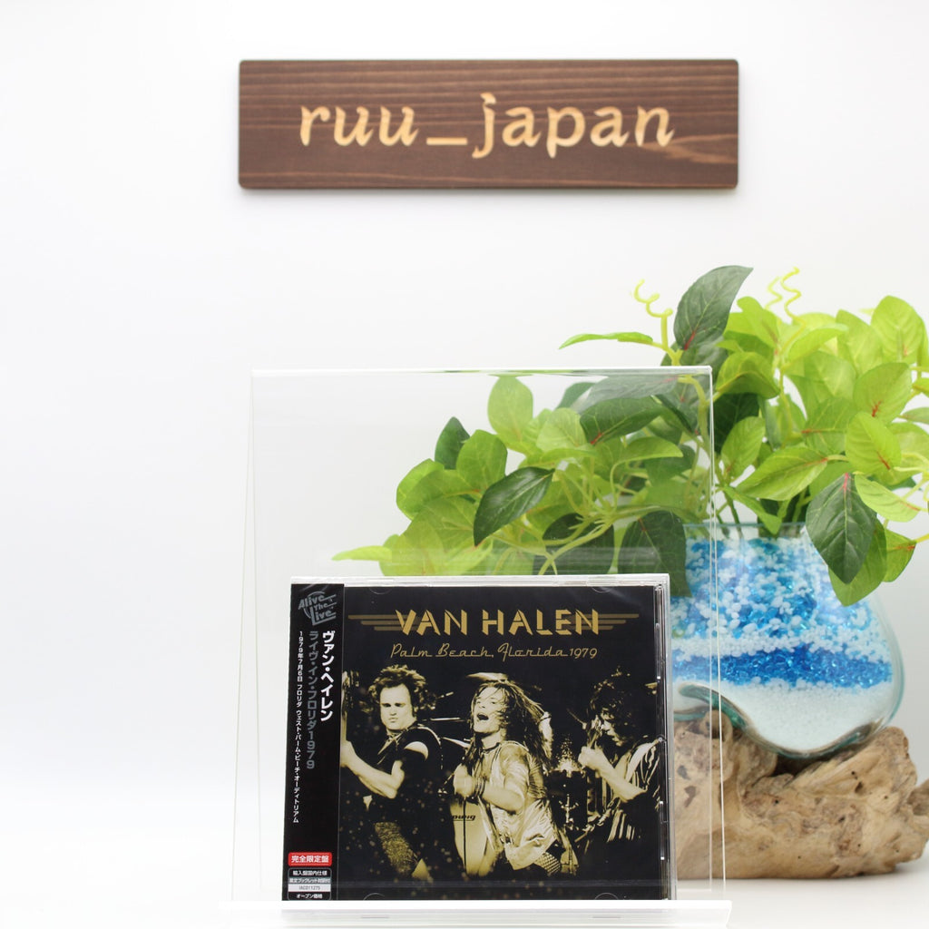 VAN HALEN Palm Beach, Florida 1979 JAPAN IACD11275 + PROMO CLEAR FILE HOLDER CD