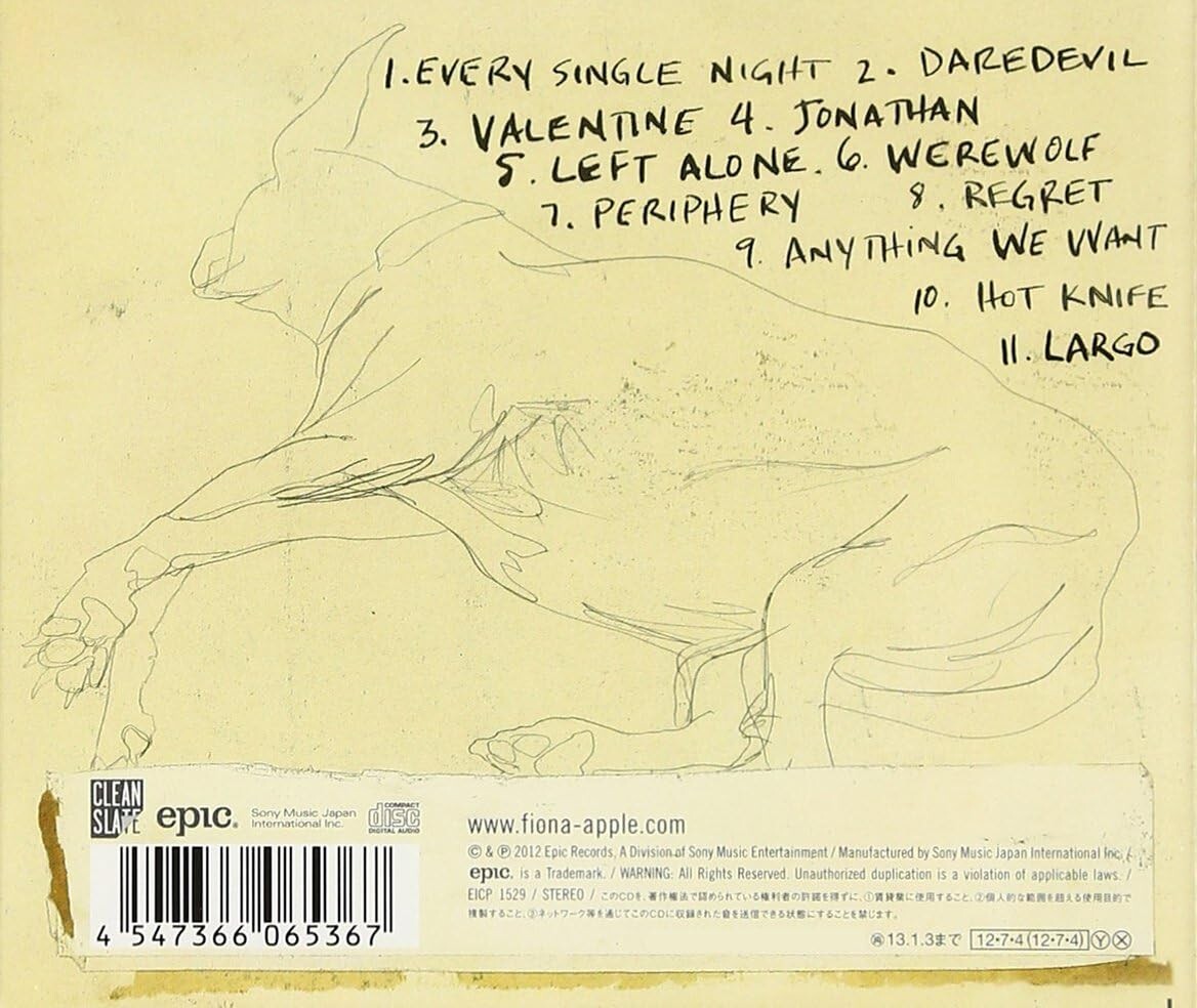 FIONA APPLE-THE IDLER WHEEL IS WISER THAN THE DRIVER OF...-JAPAN CD NEW