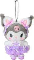Sanrio 414573 Mascot Holder (White Cat Ballerina) Kuromi NEW