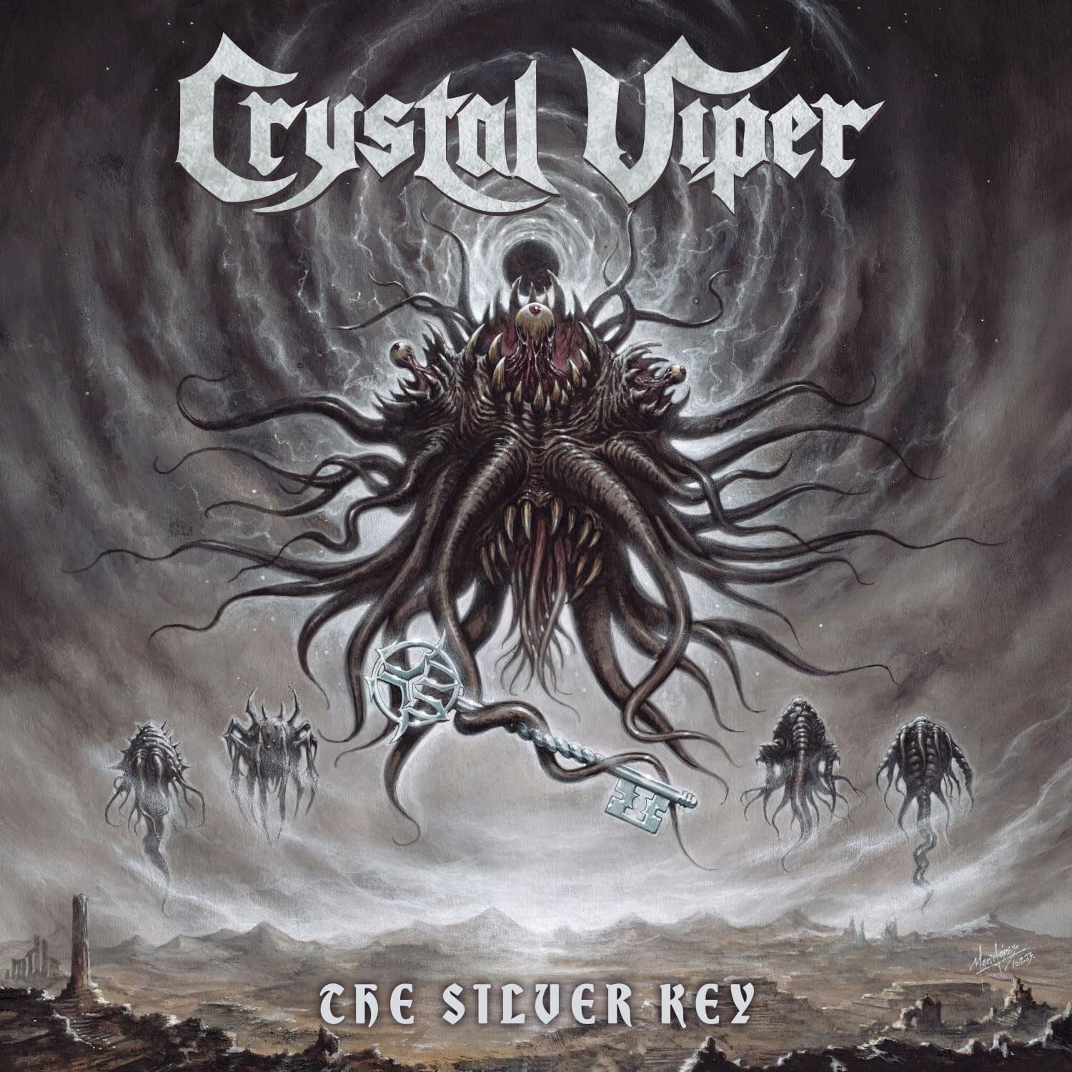 CRYSTAL VIPER The Silver Key + 2 JAPAN CD Moon Chamber Blazon Stone Poland New