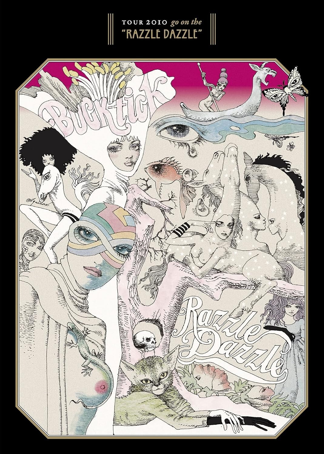 Blu-ray New TOUR 2010 go on the RAZZLE DAZZLE BUCK-TICK