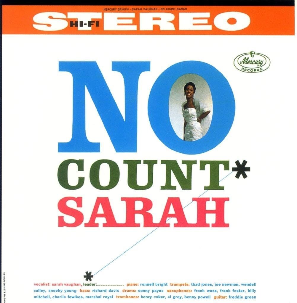 Sarah Vaughan Jazz NEW CD(SHM-CD) No Count Sarah Count Basie Orchestra Japan New