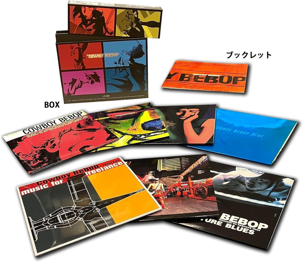 New Seatbelts Cowboy Bebop LP-Box VTJL17 LP Limited Edition 11 analog discs