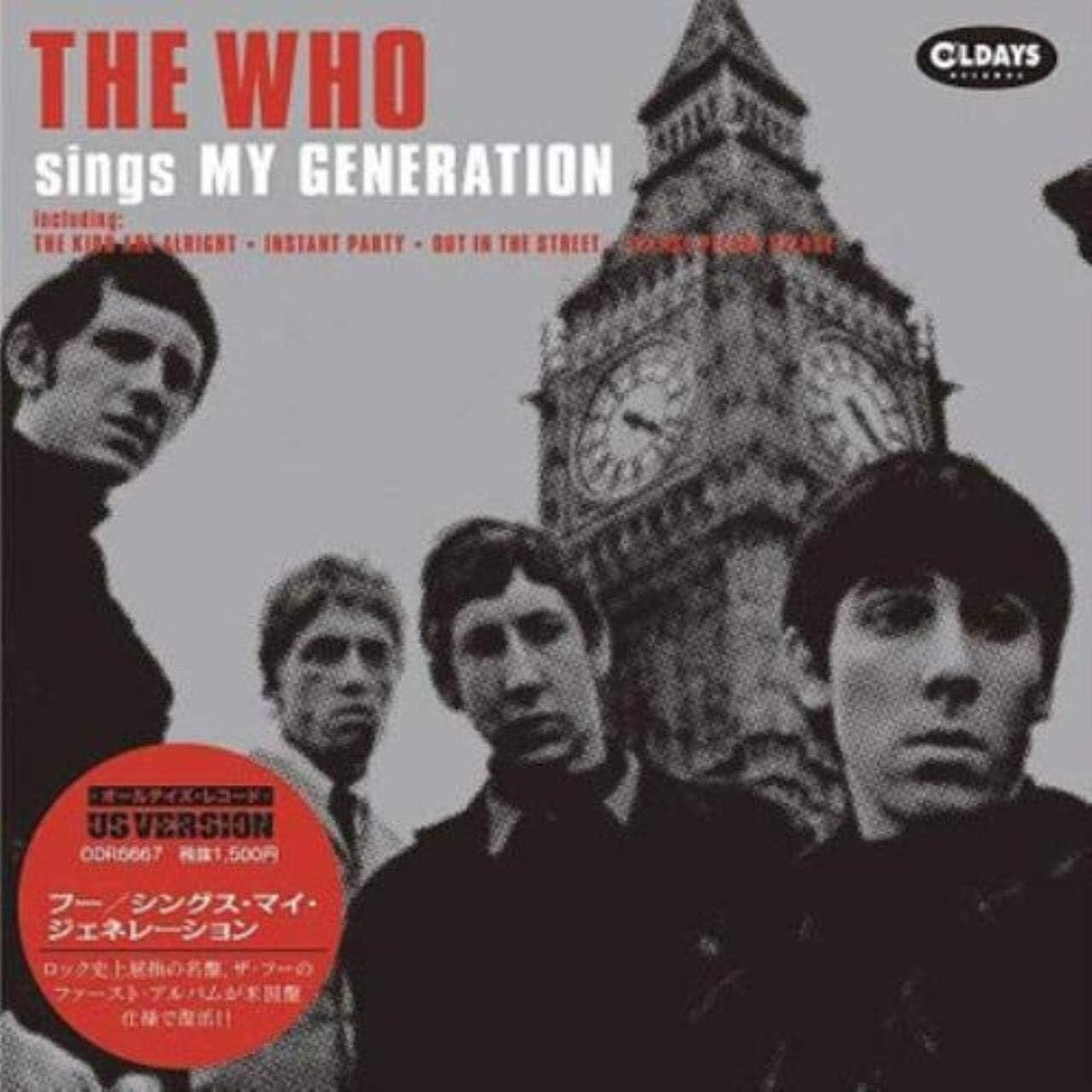 New THE WHO SINGS MY GENERATION STEREO MONO JAPAN MINI LP CD