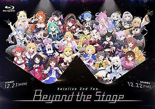 hololive 2nd fes Beyond the Stage Blu-ray Photo Booklet Japan English New
