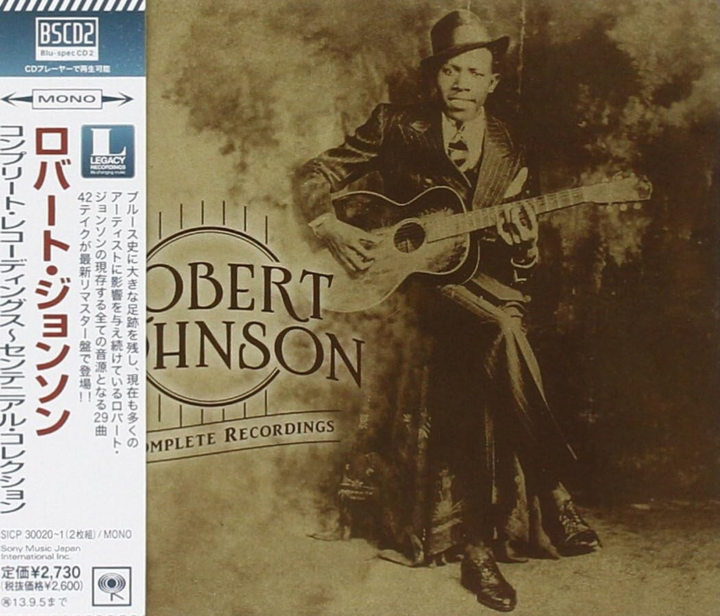 New Robert Johnson Blues 2CD(BSCD2) The Centennial OBI Collection Japan