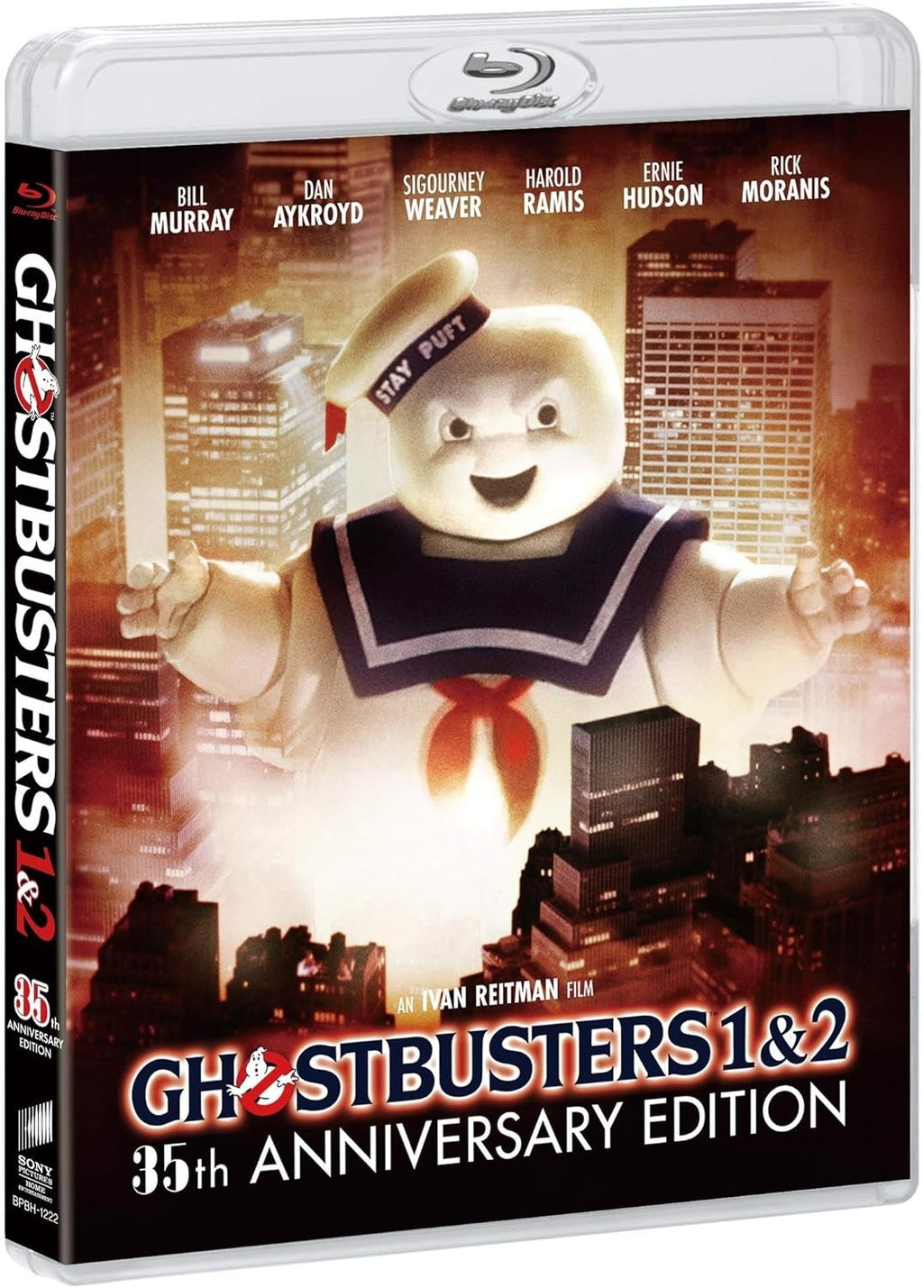 Blu-ray New Ghostbusters 1 & 2 35th Anniversary Edition 3 Blu-ray Japan