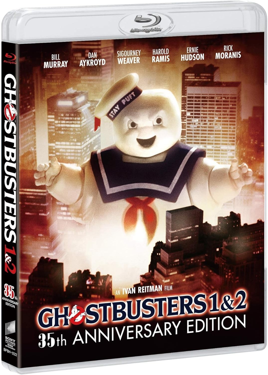 Blu-ray New Ghostbusters 1 & 2 35th Anniversary Edition 3 Blu-ray Japan