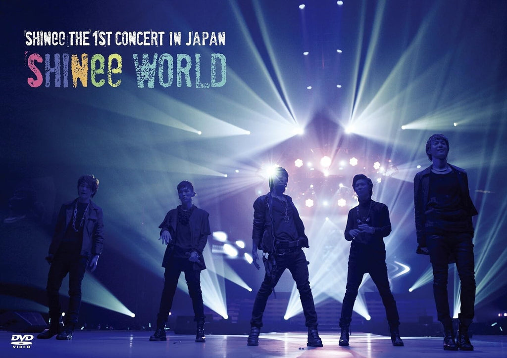 SHINee THE 1ST CONCERT IN JAPAN SHINee WORLD 2 DVD Photobooklet Japan new