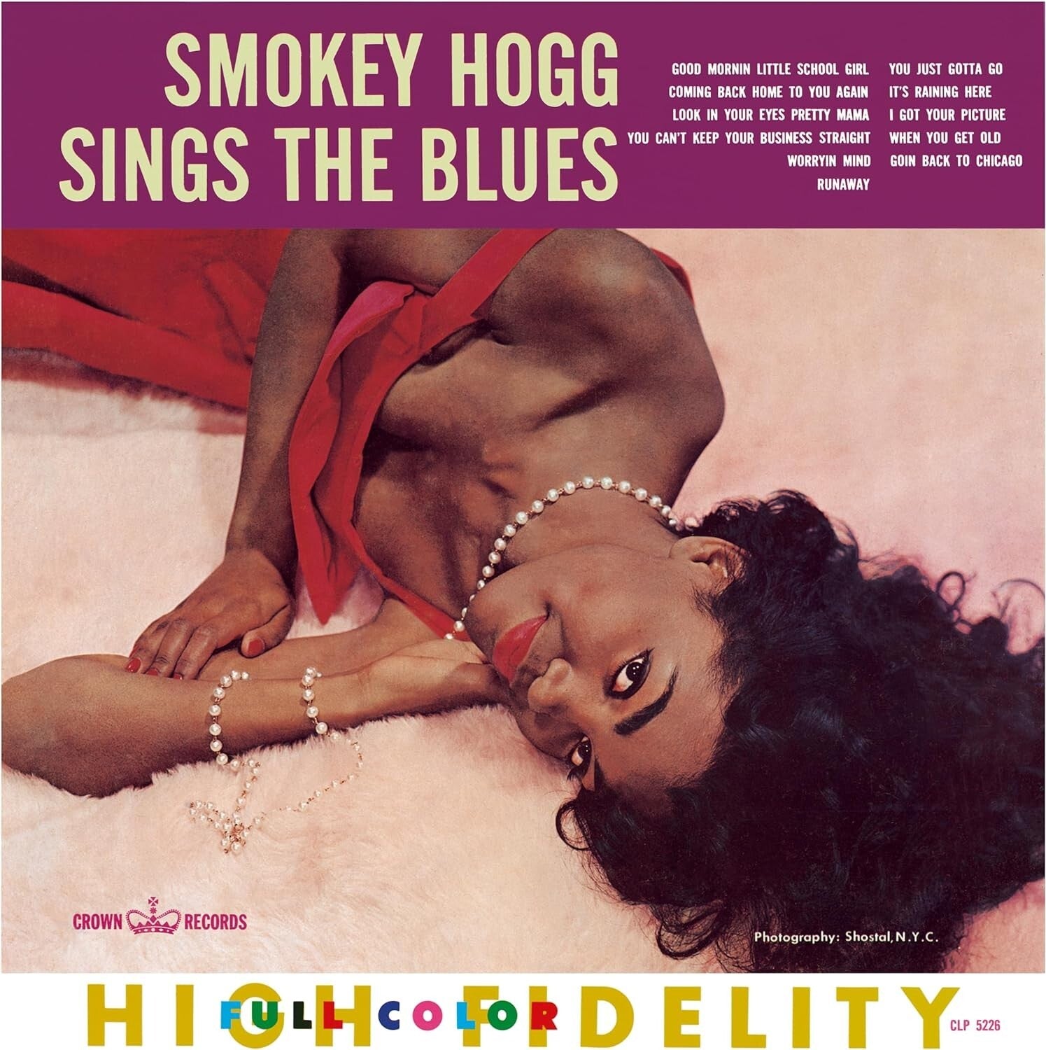 New LP Smokey Hogg/Sings The Blues PLP8051
