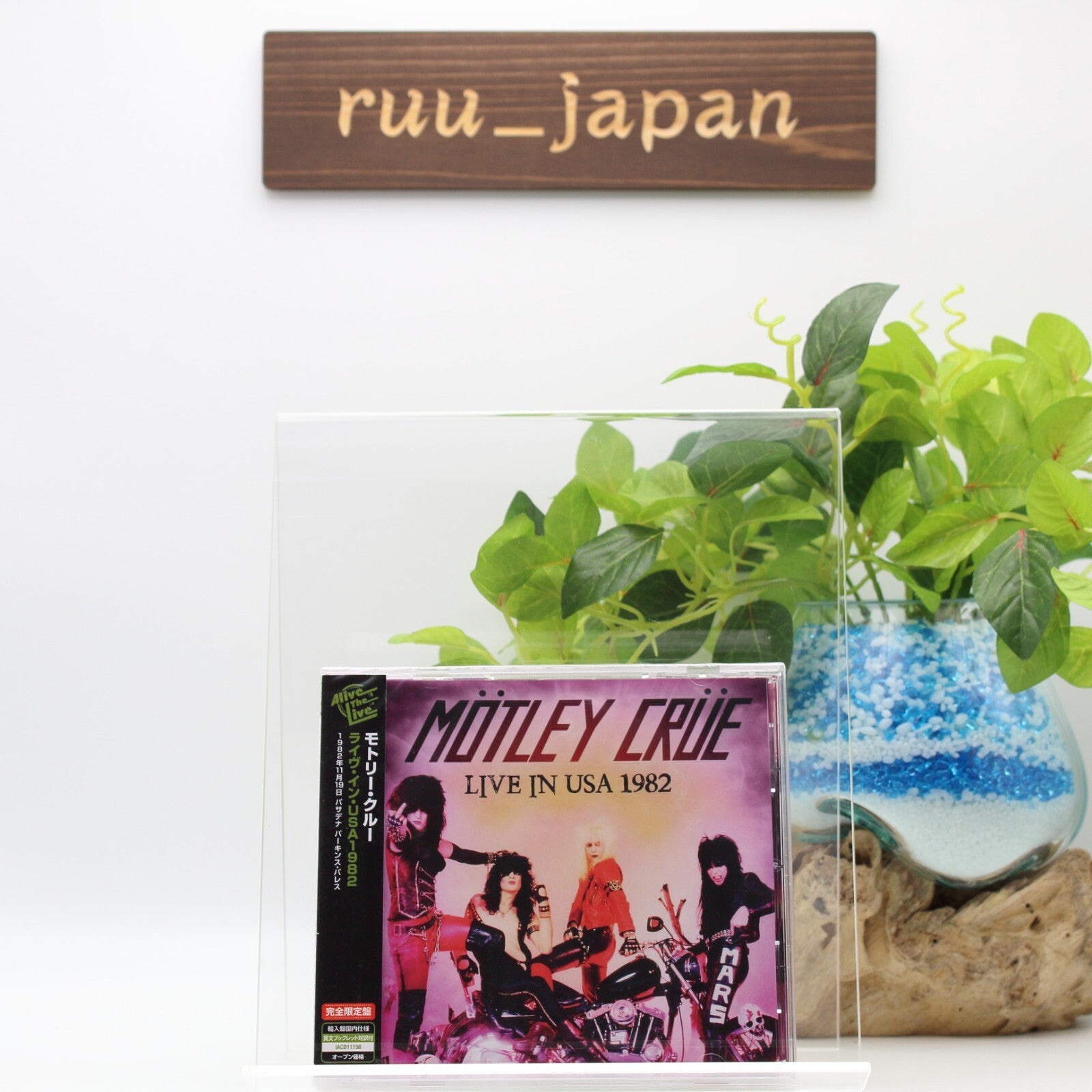 MOTLEY CRUE -  LIVE IN USA 1982  IACD11158 2023 CD From Japan NEW