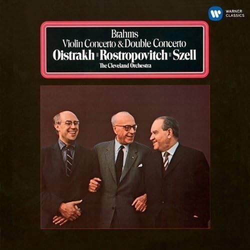 CD DAVID OISTRAKH-BRAHMS: VIOLIN CONCERTO & DOUBLE CONCERTO-JAPAN