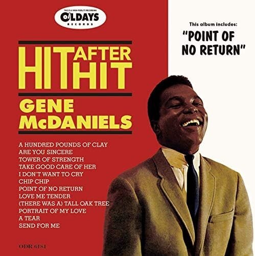 New GENE MCDANIELS Hit After Hit w/ BONUS TRACK JP MINI LP CD
