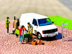 Tomytec Geocolle 64 #CarSnap 26a Swap Meet ABS resin PVC doll and accessory NEW