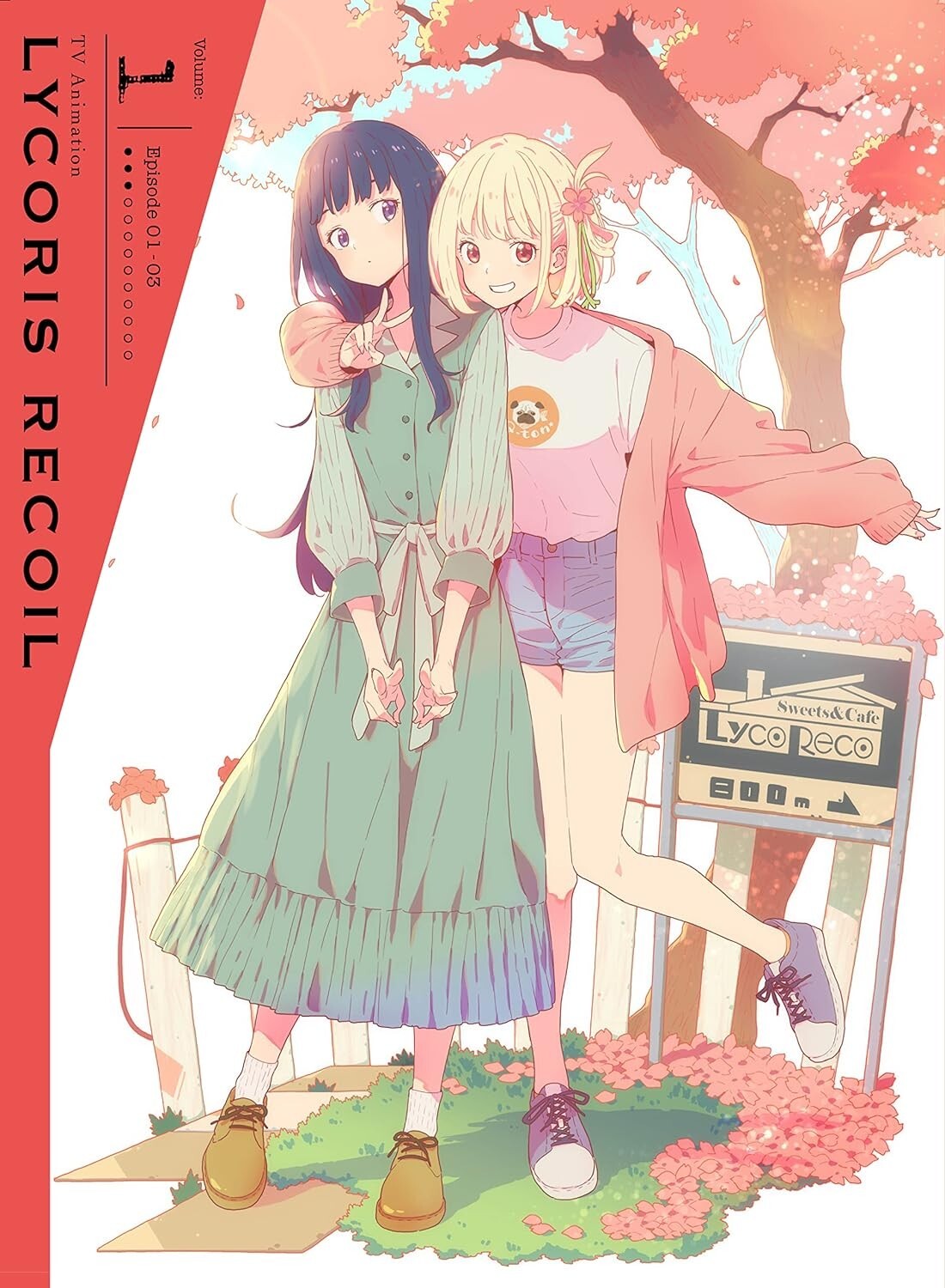 Lycoris Recoil Vol.1 Limited Edition Blu-ray New Japan