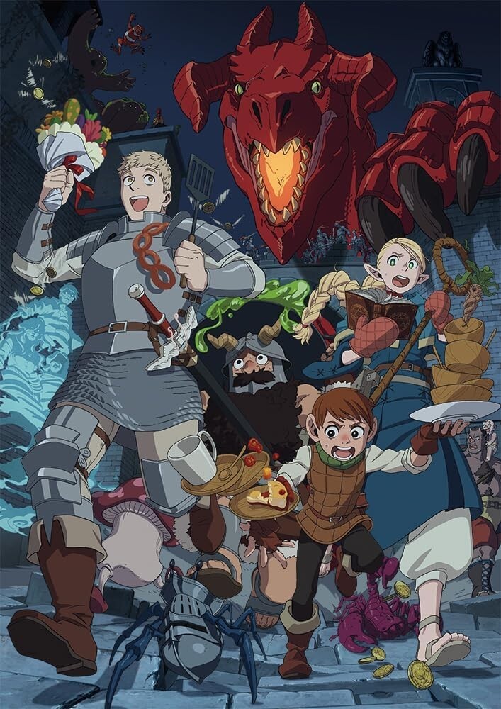 Delicious in Dungeon Meshi Blu-ray Box Vol.2 Booklet From Japan New