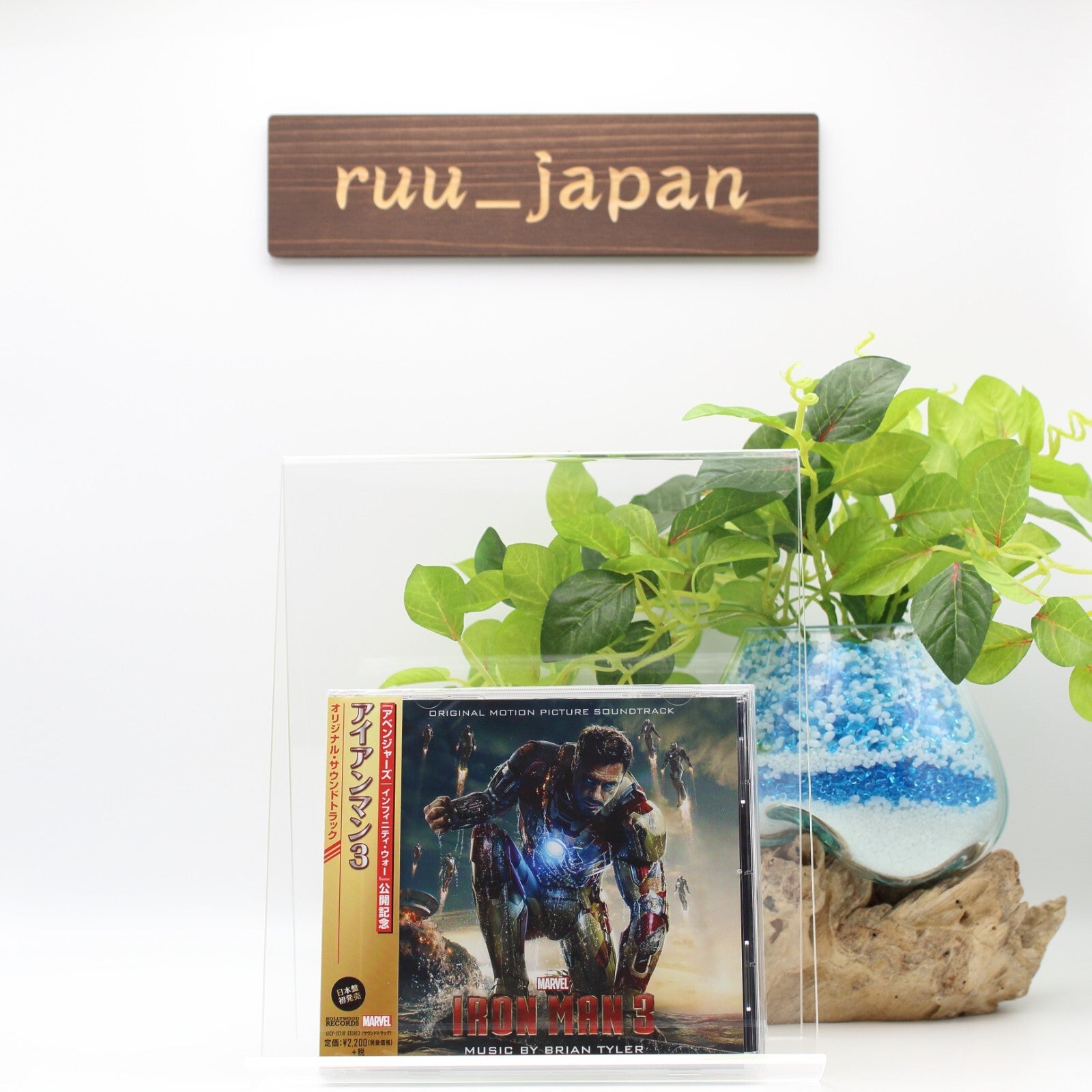 Brian Tyler IRON MAN 3 Original Soundtrack OST Japan Music CD Marvel Studios NEW
