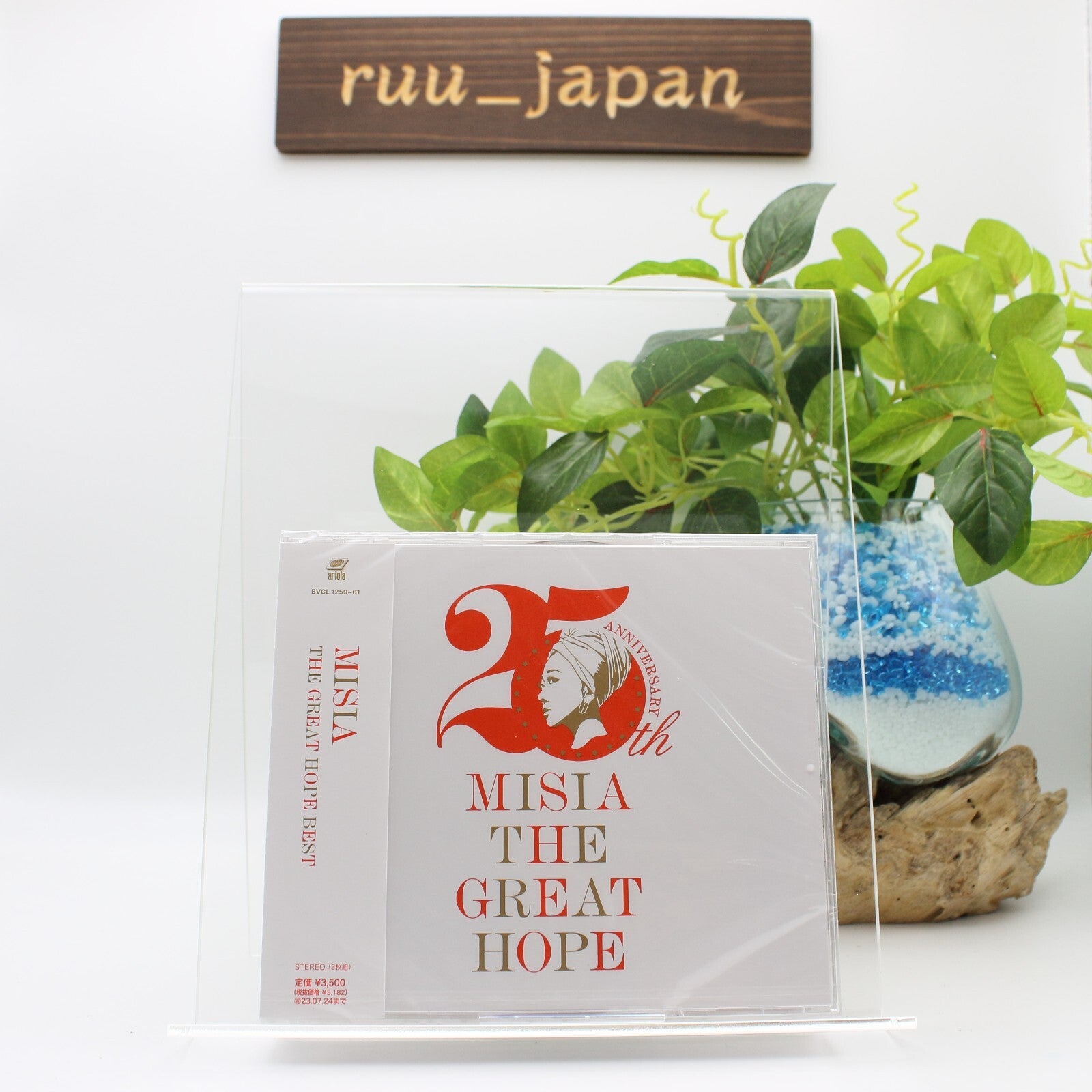 New MISIA THE GREAT HOPE BEST 3 CD Japan BVCL-1259