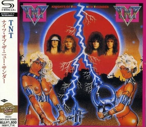 TNT Heavy Metal SHM-CD Knights Of The New Thunder Japan OBI New