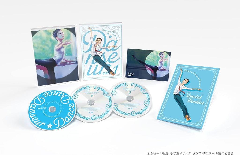 New Dance Dance Danseur Vol.1 Blu-ray Soundtrack CD Bookle Japan