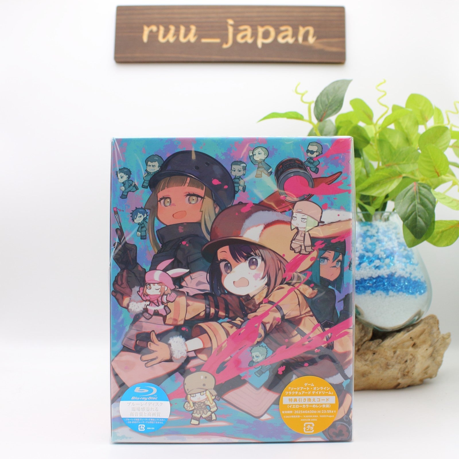 New Sword Art Online Alternative Gun Gale Online 2 Vol.1 Limited Blu-ray+CD