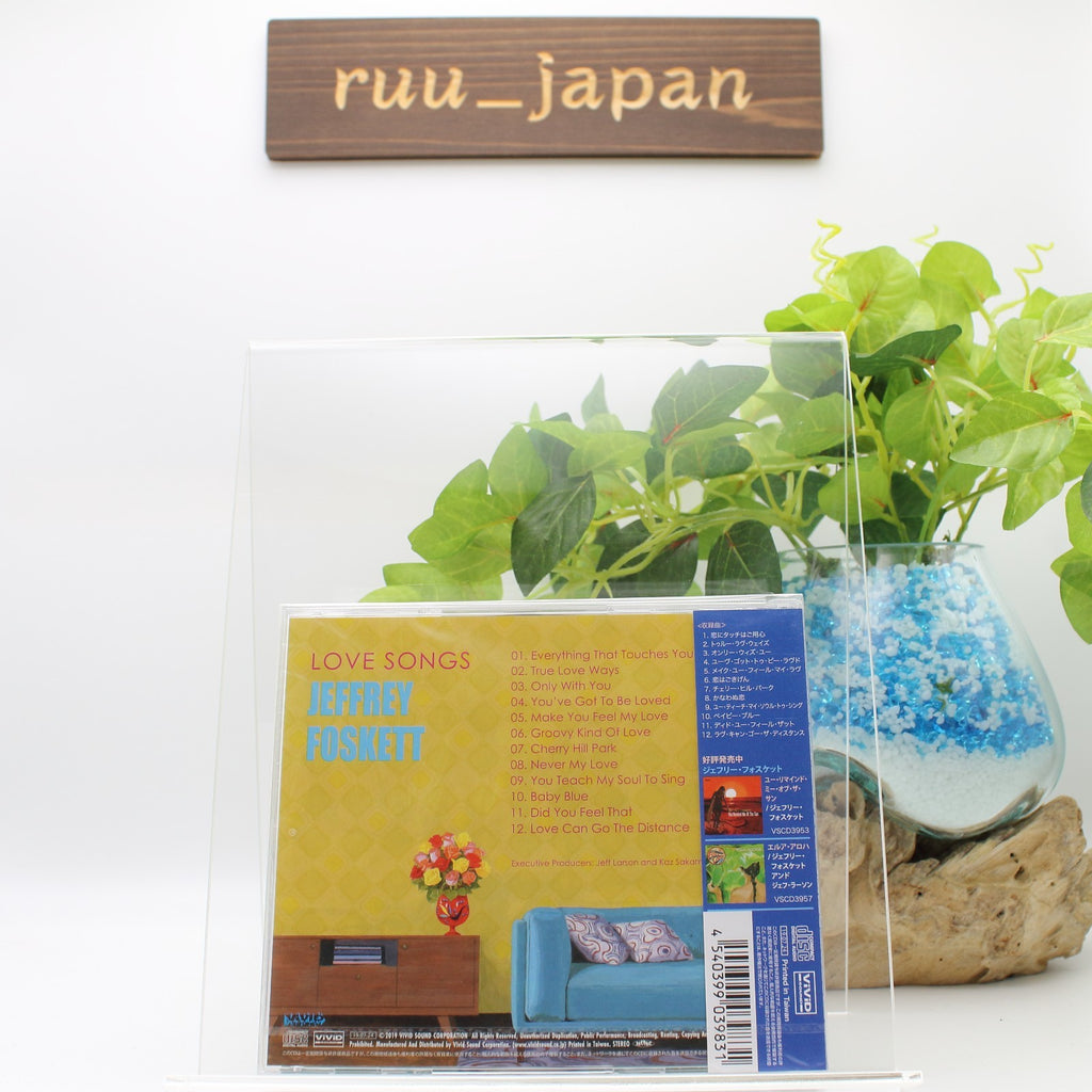New Love Songs by Jeffrey Foskett CD New Album Japan Release From Japan