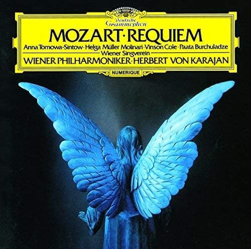 Herbert von Karajan VPO CD (SHM-CD) Mozart Requiem Tomowa-Sintow Japan OBI NEW
