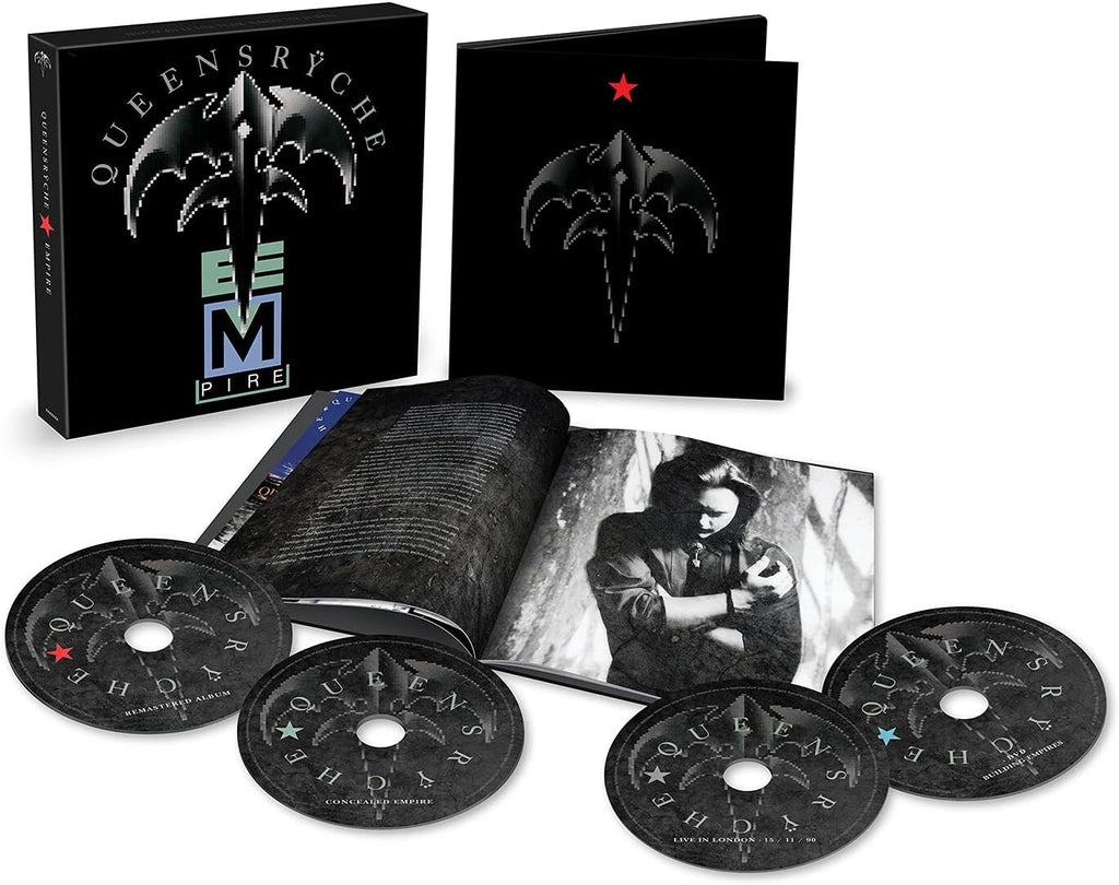 New 2021 Queensryche Empire Japan 3 Shm CD + Dvd Edition