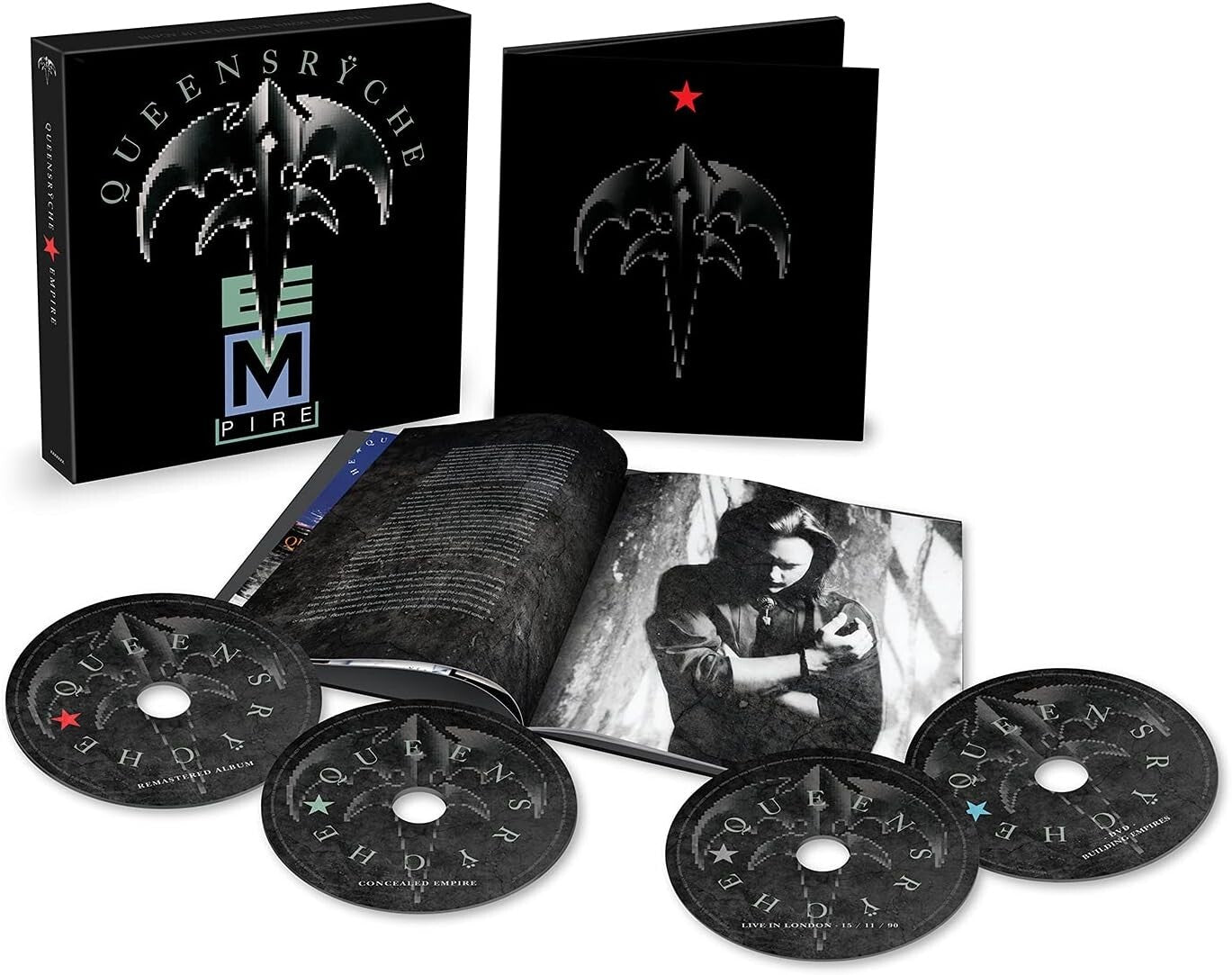 New 2021 Queensryche Empire Japan 3 Shm CD + Dvd Edition